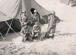 Bill with the group, Shemya, AK.