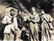 Bill (left) with Group, Adak. 1943.
