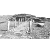 This was perhaps a Japanese shrine on Attu. May 1943.  [George Villasenor]