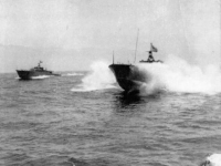 L-R: P-512 and P-510 on their way to Alaska, 1943.  [Wilbur Green]