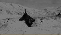 Attu, Oct. 1943. Our home! [Mack Collings]