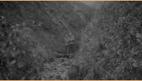 Attu, 1943. Exploring the mountains of Attu. [Mack Collings]