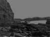 View from an Attu beach, May-June 1943.  [Sam Shout]