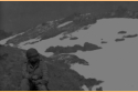 Surveying the landscape from an Attu mountain top.  [Ed Nielsen]