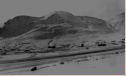 Attu, 1945...FAW4 and runway.  [Elbert McBride]