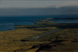 Coast Guard Area and Air Strip, Attu, AK. May-June 1995. (Photo by Jim Flynn, provided by R. Thibault)