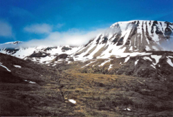 The notorious Fish Hook Ridge near Chichagof Harbor.  [Russ Marvin]