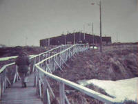 Walk-way to GE Radomes. [Don Lindner, Richard Hughes]