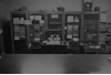 Radio Equipment Rack, Operating Positions. [Rick Cochran]