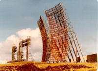 Shemya's FPS-17 Radar Antenntas. [George Blood]