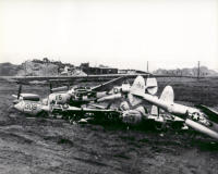 More P-38s Destroyed On Shemya. [George L. Smith