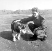 John Stillwell and Boozer II, Fall of 1958. [Don Maris]