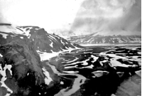  5. Mountain scenery, Umnak, 1942-43  [Sam Shout]