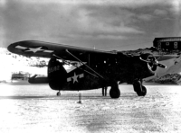 12. A high-wing aircraft on Umnak, 1942-43.  [Sam Shout]