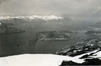 1943: Ian Beaton, Dutch Harbor.  [Ian Beaton]