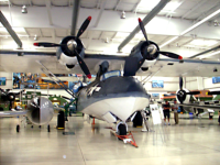 This photo of a VPB-61 PBY is on display at the Palm Springs Air Museum, and is in the process of being restored. Ken Claypool flew in this plane when the squadron was based on Attu in 1944.  [Ken Claypool]