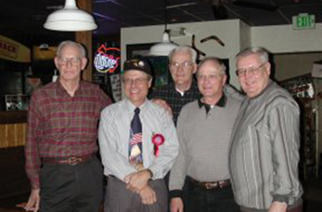 Burl Dennison, Charlie Anderson, Don Hunt, ?, Walt Welch