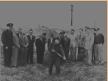 COL Hudson Breaks Ground, Redston Arsenal, 1951