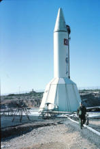 Jupiter Close-up. Warhead Attached. Operational