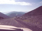 Desolate Stretches of Road Along the Way to the Sites