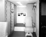 [44647: 04/02/1959]  Inside Launch Trailer. Launch Console was forward in trailer.  [CCMD, Ed May]