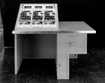 [29998: 9/22/58] Launch Console for 3 missiles. One display for each of the 3 site missiles. [CCMD, Ed May]