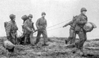 Manpower moved most of the front-line supplies and ammunition. [The Capture of Attu]