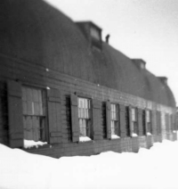 Attu's South Barracks, 1946. [Rene Thibault]