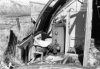 Attu, May-June 1995. Marine Guard Shack, rear view, wall removed.  [J. Flynn]