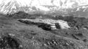 A bomb dump located on Attu.  [Elbert McBride]