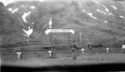 Another picture of the Japanese Cemetery at Little Falls, Attu, AK, 1945.  [Elbert McBride]