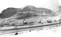 Attu, 1945...FAW4 and runway.  [Elbert McBride]