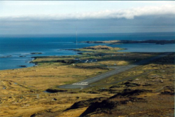 Coast Guard Area and Air Strip, Attu, AK. May-June 1995. (Photo by Jim Flynn, provided by R. Thibault)