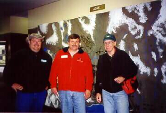 Left to right: Tim Reilly, Jack Nourse, and me, Russ Marvin.  [Russ Marvin]