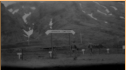 Another picture of the Japanese Cemetery at Little Falls, Attu, AK, 1945.  [Elbert McBride]