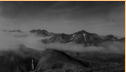 Mountain landscape view of Attu, 1945.  [Elbert McBride]