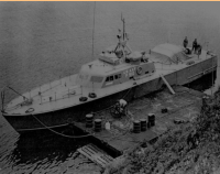 P-510 located in Bay Of Islands, Alaska, 1944.  [Wilbur Green]