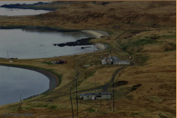 LORAN-A Station at Murder Point, Attu, 2000.  [Russ Marvin]