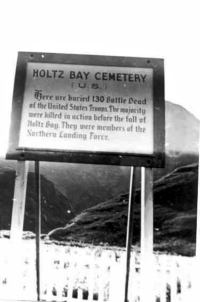 Holtz Bay Cemetery, Attu Island, Aleutian Islands, AK. [Melvin White]