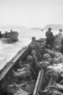 American troops landing on Attu, 11 May 1943. [U. S. Navy Photo]