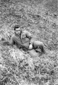 Down time on Attu. Name Unk. [Robert Brodie]