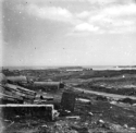 The camp (Camp Earle, APO 726) and terrain on Attu.  [Al Gloeckler]