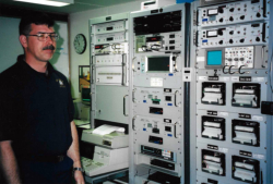 Attu's LORAN timer and control room.  [Russ Marvin]