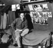 Jerry Dubuque In His Quonset Hut. [Jerry Dubuque]