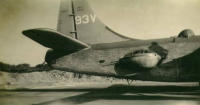 Tail-end of PB4Y-2 On Shemya, 1945-46. [Tony Suarez]