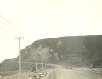 Road To Fuel Storage Area. Shemya 1945-46. [Tony Suarez]