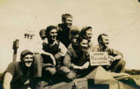 Ordnance Men On Top Of Their Hut "The Hacienda." [Tony Suarez]