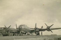 B-29 Refueling Prior To Takeoff From Shemya. 1945-46. [Tony Suarez]