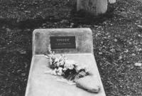 Boozer's Monument And Flowers. [Steve Brown]