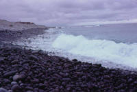 Shemya, NW Side Of Island. Waves Crashing Into The Rocks. [George Smith]